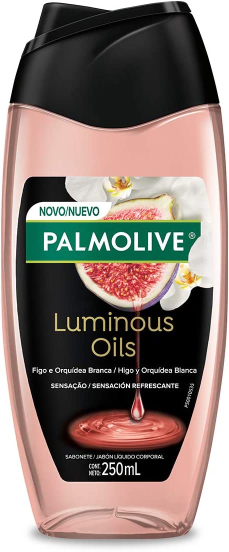 Sabonete Líquido Palmolive Luminous Oils Figo - 250ml