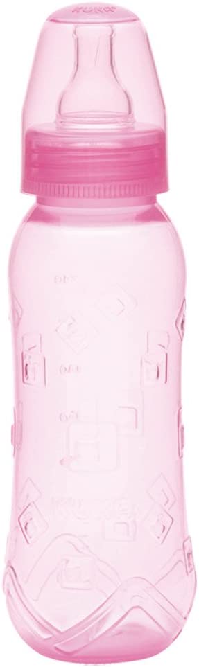 Mamadeira Kuka Rosa Aquarela Bico Universal - 250ml