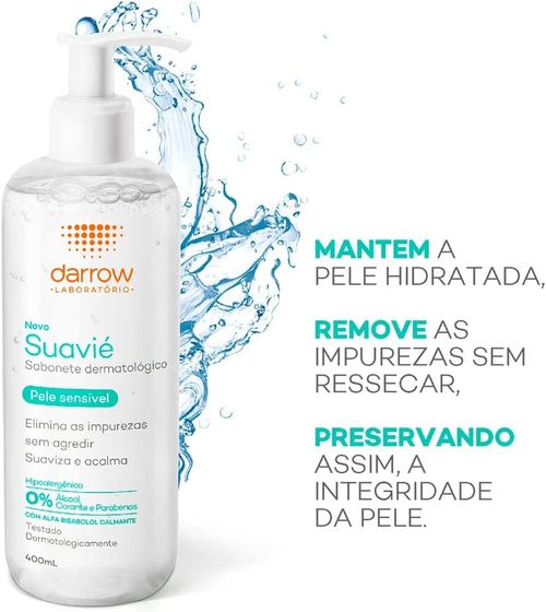 Sabonete Líquido Darrow Suavié - 400ml