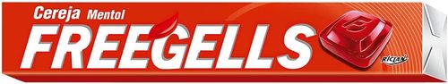Bala Freegells Sabor Cereja - Riclan