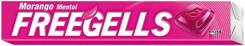 Bala Freegells Sabor Morango - Riclan