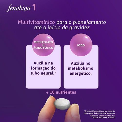 Femibion 1 com 28 Comprimidos - Procter Gambl