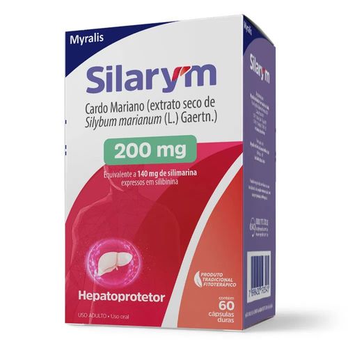 Silarym 200mg Myralis 60 Cápsulas
