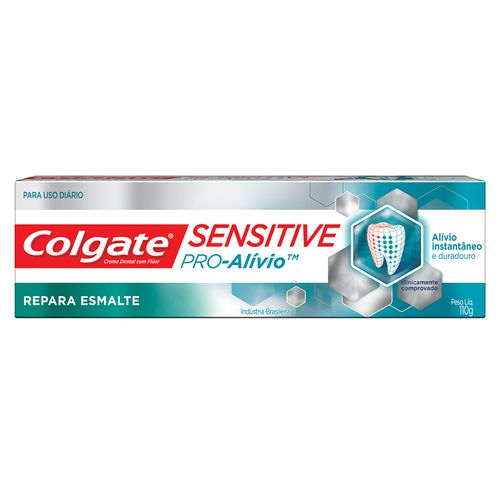 Creme Dental Colgate Sensitive Pro Alívio Repara Esmalte - 110g