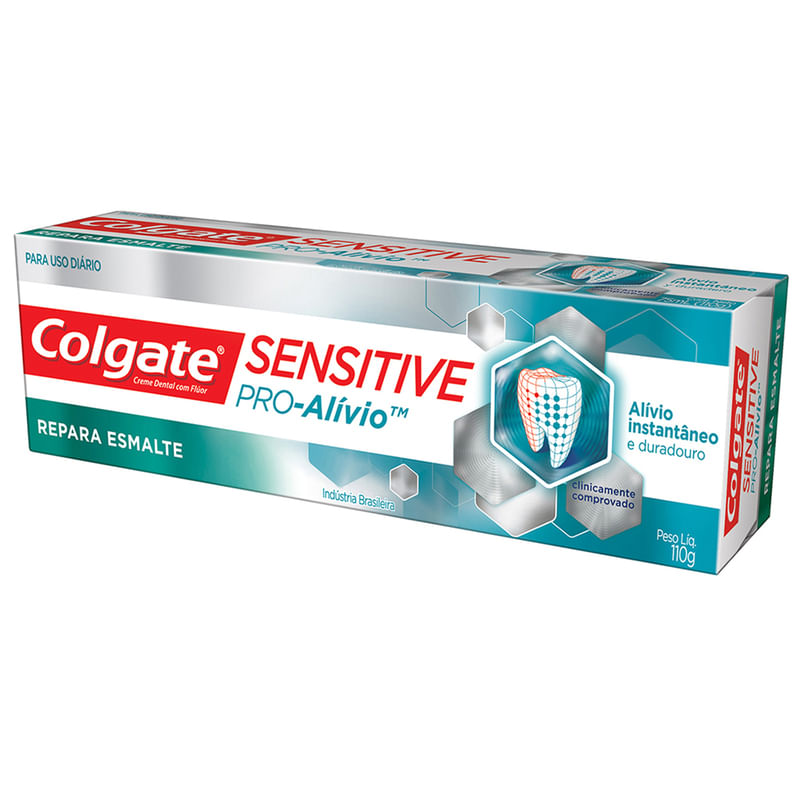 Creme Dental Colgate Sensitive Pro Alívio Repara Esmalte - 110g