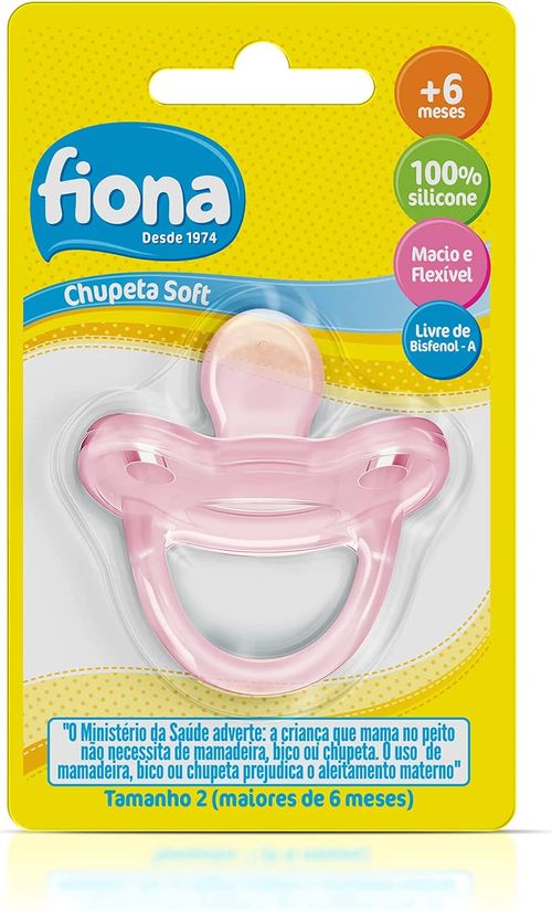 Chupeta Fiona Soft Rosa - Lillo