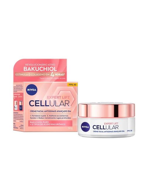 Creme Facial Nivea Cellular Expert Lift Antissinais - Dia FPS30