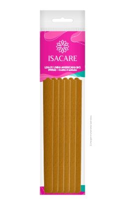Lixa de Unha Big Parda Isacare - 6 Uni