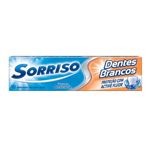 Creme Dental Sorriso Dentes Brancos - 50g