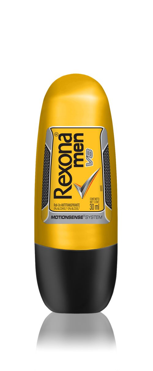 Desodorante Rexona Men Roll-On V8 - 30ml