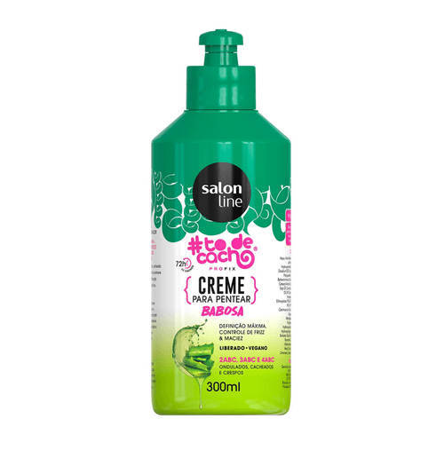 Creme de Pentear #todecacho Babosa Salon Line - 300ml