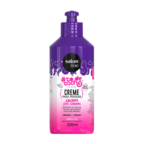 Creme de Pentear Salon Line #Todecacho Cachos dos Sonhos - 300ml