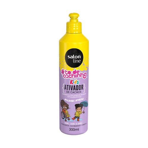 Ativador de Cachos #todecachinho Kids - Salon Line 300ml