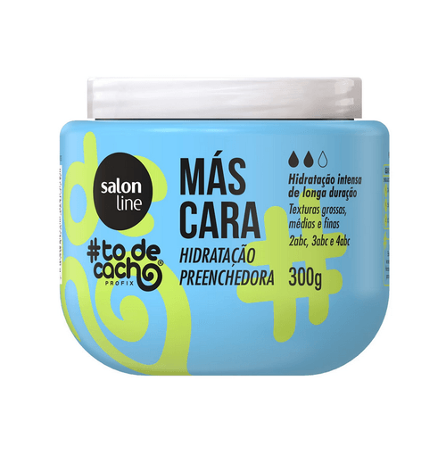 Máscara #todecacho Hidratação Salon Line - 300g