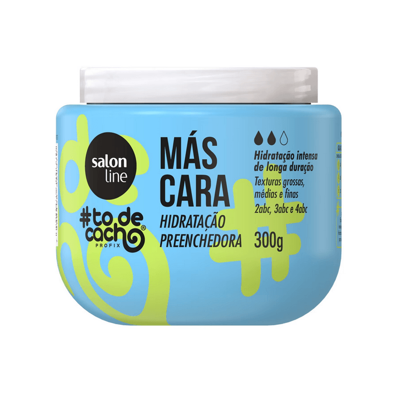 Máscara #todecacho Hidratação Salon Line - 300g
