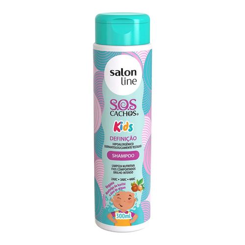 Shampoo S.O.S Cachos Definição Kids - Salon Line 300ml