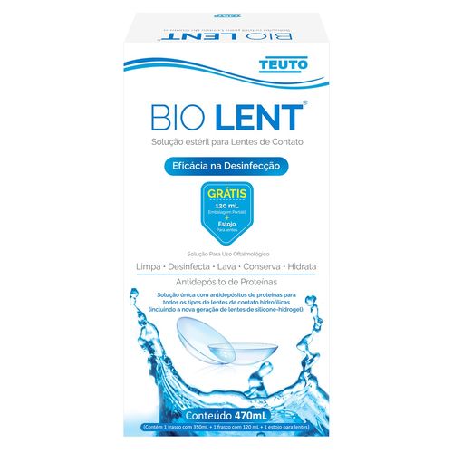 Kit Bio Lent 350ml + 120ml - Teuto
