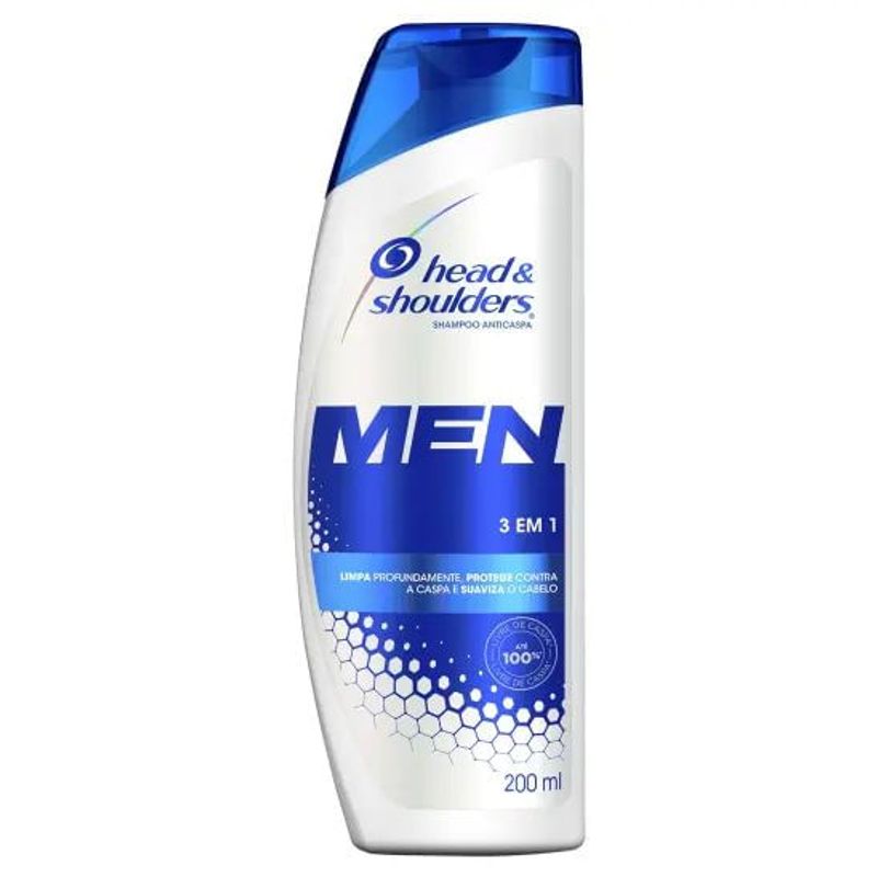 Shampoo Head Shouders Men 3 em1 - 200ml
