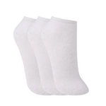 Meia Trifil Cano Curto Atoalhada Branca Tamanho M - 3 Uni