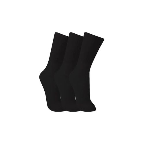 Meia Trifil Cano Longo Atoalhada Preta Tamanho G - 3 Uni