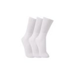 Meia Trifil Cano Longo Atoalhada Branca Tamanho M - 3 Uni