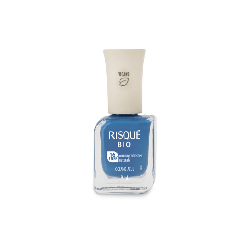 Esmalte Risqué Bio Cremoso Oceano Azul - 9ml