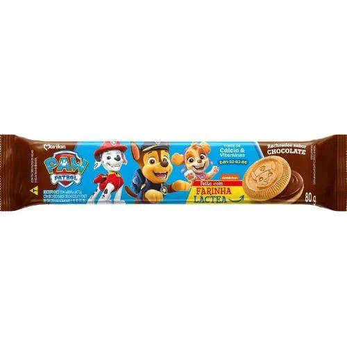 Biscoito Marilan Recheado Chocolate Patrulha Canina - 80g