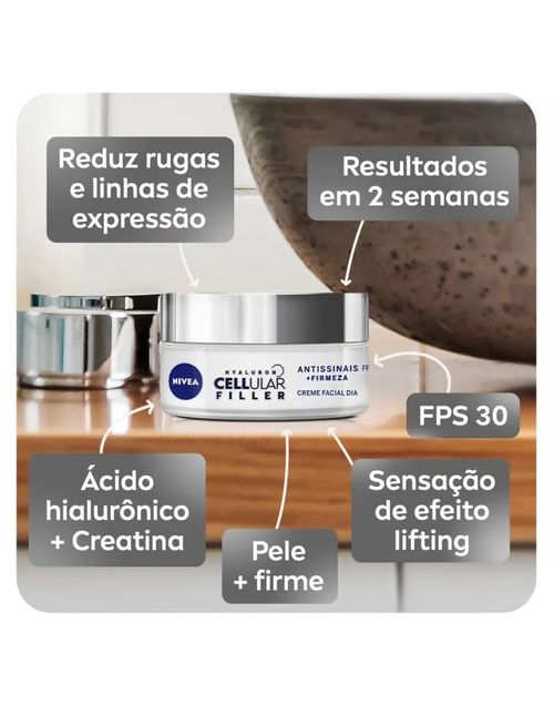 Creme Facial Nivea Antissinais Dia Cellular - 50ml