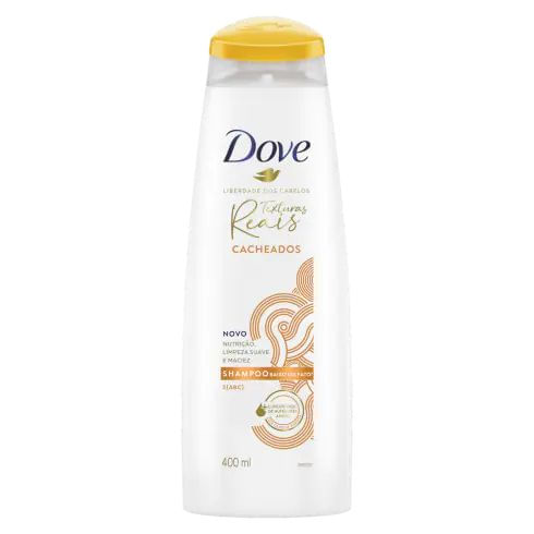 Shampoo Dove Texturas Reais Cacheados - 400ml