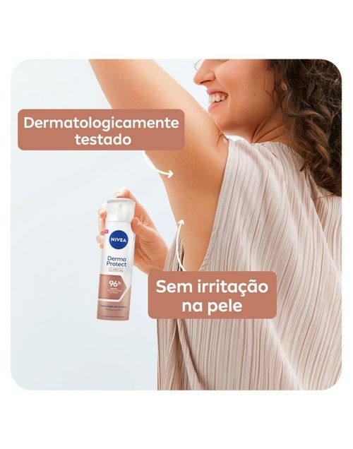 Desodorante Nivea Aerosol Feminino Clinical Derma Protect - 150ml