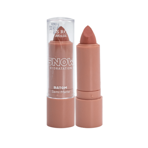 Batom Snow Hydratation Semi Matte Cor 06 - Miss Rose