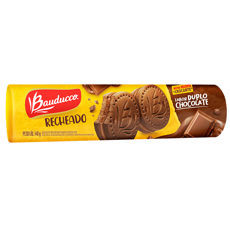 Biscoito Bauducco, Leite c/ Gotas de Chocolate