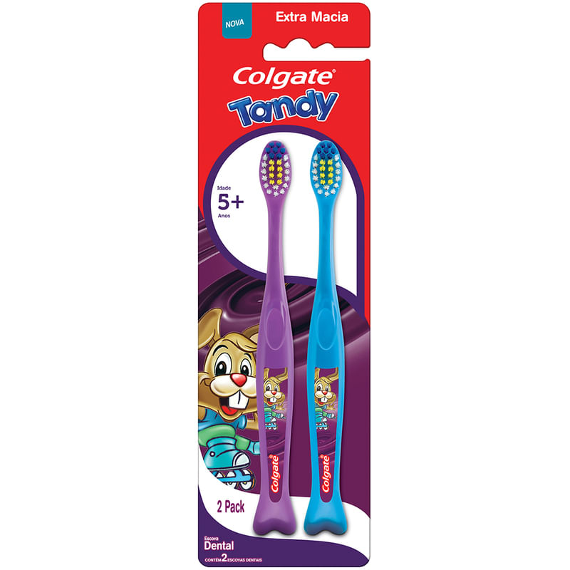 Escova Dental Colgate Tandy - 2 Uni