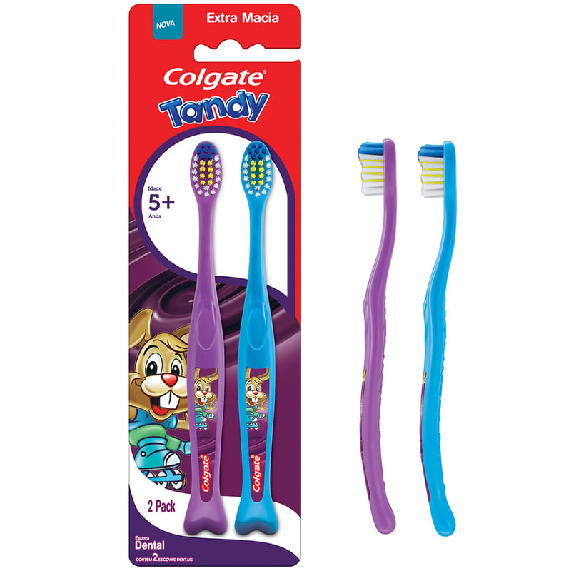 Escova Dental Colgate Tandy - 2 Uni