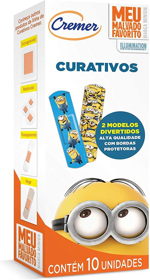 Curativo Cremer Meu Malvado Favorito - 10 Uni