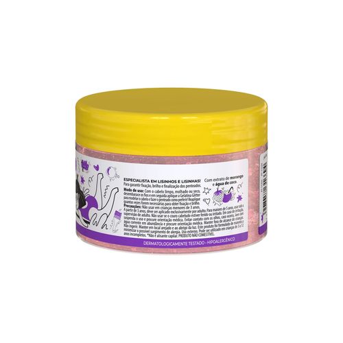 Gelatina Meu Lisinho Glitter - Salon Line 300g