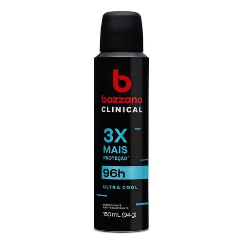 Desodorante Bozzano Aerossol Masculino Clinical Ultra Cool - 150ml