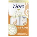 Kit Sampoo + Condicionador Dove Texturas Reais Cacheados