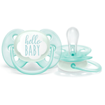 Chupeta UltraSoft 0-6 Meses Verde - Philips Avent