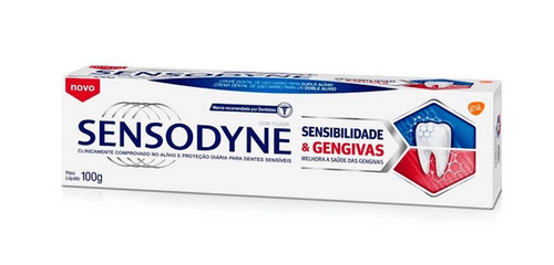 Creme Dental Sensodyne Sensibilidade e Gengivas - 100g