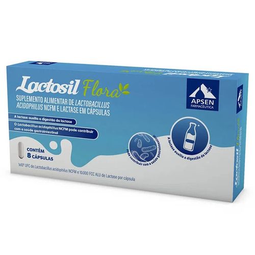 Lactosil Flora Apsen 8 Cápsulas