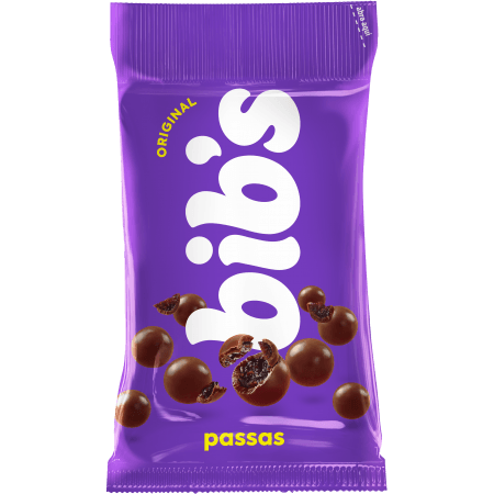 Chocolate Bib's Passas - 40g