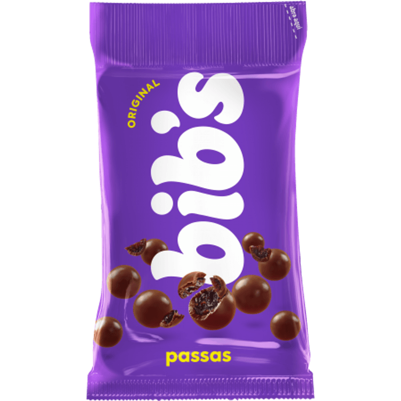 Chocolate Bib's Passas - 40g
