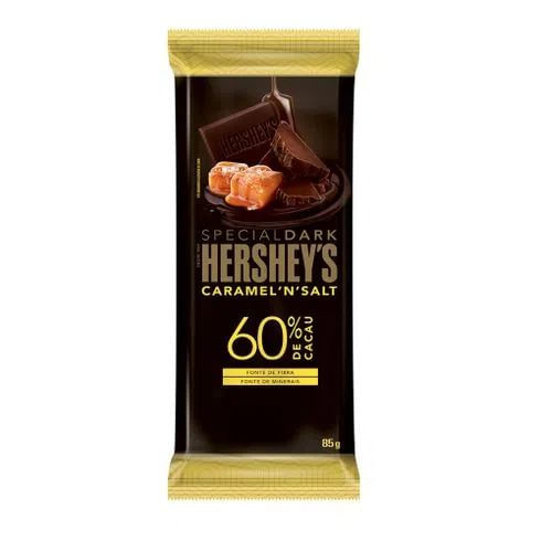 Barra de Chocolate Special Dark Caramel Salt 60% Hershey's - 85g