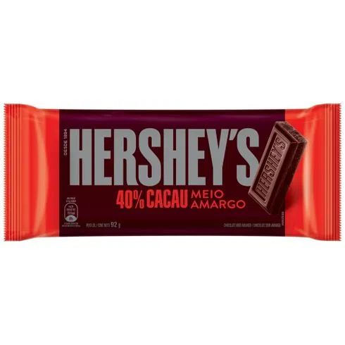 Barra de Chocolate Meio Amargo - Hershey's