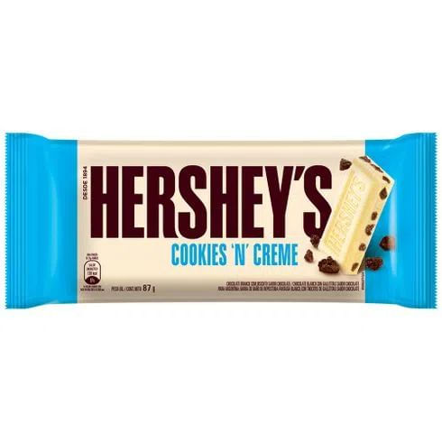 Barra de Chocolate Cookies e Creme - Hershey's