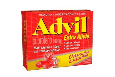 Advil 400mg com 3 Cápsulas - GSK