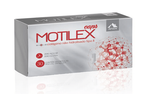 Motilex Caps Colágeno Tipo II com 30 Cápsulas - Apsen