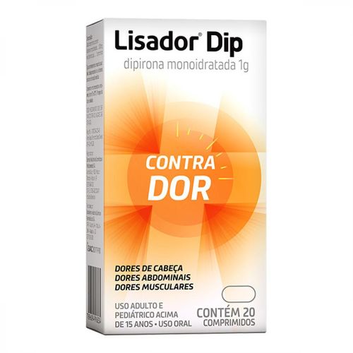 Lisador Dip 1g com 20 Comprimidos - Hypera