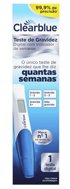 Teste de Gravidez Digital Clearblue - 1 Uni